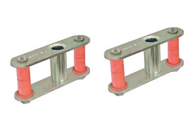 Daystar KI61001BK 1 1/2" Lift Shackles Rear 1984-1995 Isuzu Trooper II 4WD