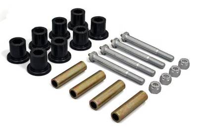 Daystar KS02004BK Greaseable Bolt & Bushing Kit Front & Rear Main Eyes Only 1985-1996 Suzuki Samurai 4WD