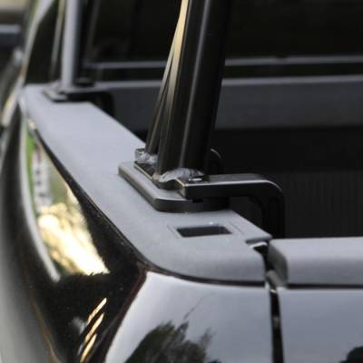 Vantech - Vantech P3001S Universal Clamp On Mid Size Truck Rack with 65" Bars Silver - Image 5