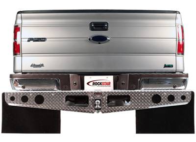 Rockstar Hitch Mud Flaps A1010022 Diamond Tread Ford F250 2004-2013
