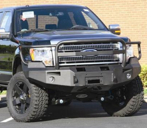 MDF Exterior Accessories - Bumpers - Fab Fours Premium Winch Bumpers